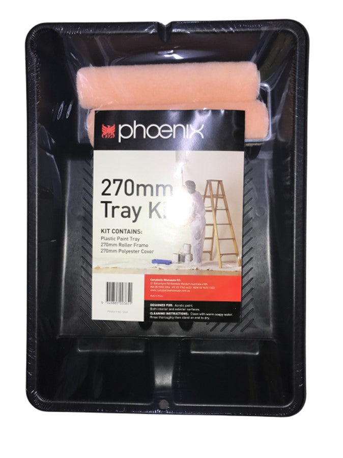 Phoenix 270mm Roller Paint Tray Kit