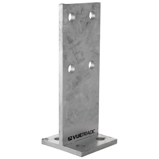 T-Blade Post Support - 80mm x 80mm Base - 250mm Blade