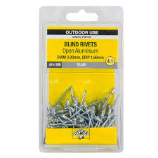 Open Alum Rivets 3.2x1.6MM