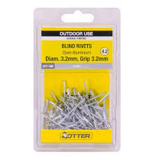 Open Alum Rivet 3.2mmx3.2mm
