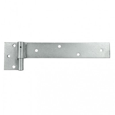 Gate Hinge Long Strap 16mm Pin Galvanised Left