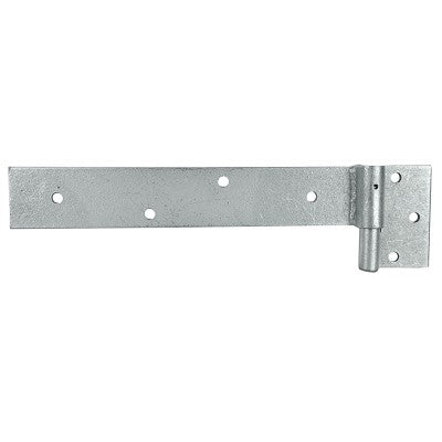 Gate Hinge Long Strap 16mm Pin Galvanised - Right